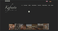 Desktop Screenshot of luangwa.com