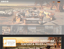 Tablet Screenshot of luangwa.com